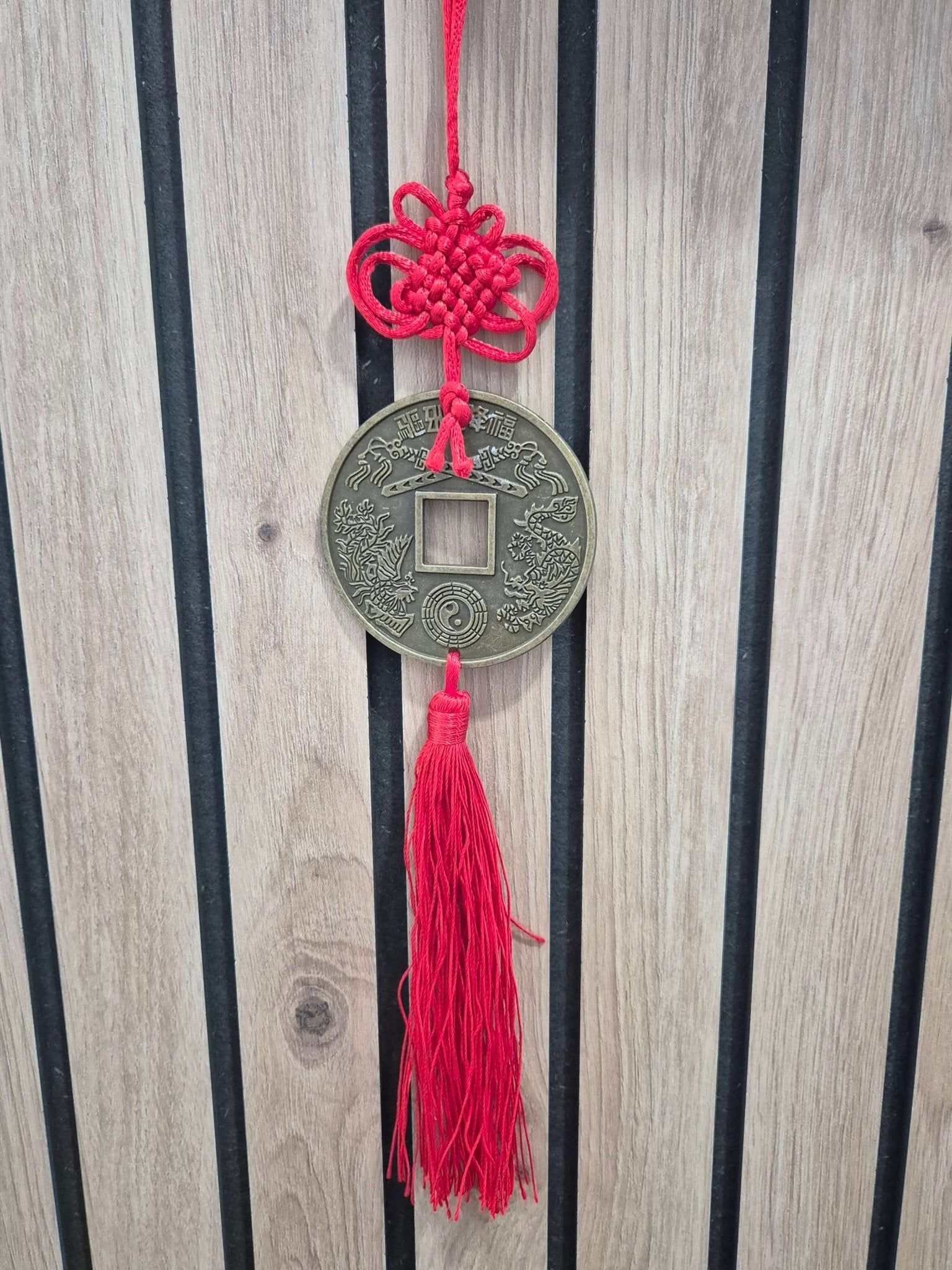 Moneda I ching grande Abrecaminos - Protección, Suerte y Abundancia MonedaTienda esotérica Málaga - La Tienda de Tata Magic: tienda Esotérica en Málaga
